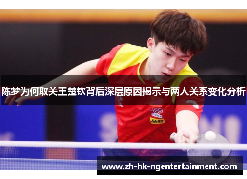 陈梦为何取关王楚钦背后深层原因揭示与两人关系变化分析